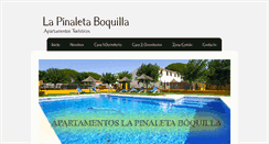 Desktop Screenshot of apartamentoslapinaleta.com